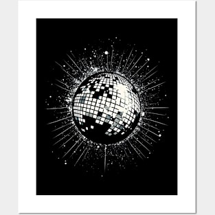 Disco Ball Posters and Art